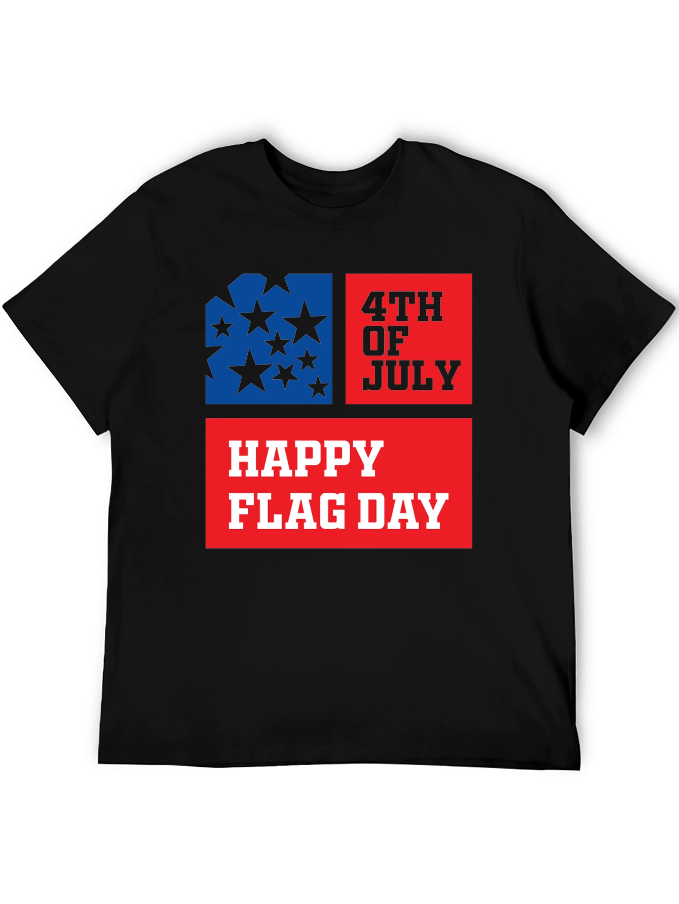 Patriotic USA Flag Graphic T-Shirt