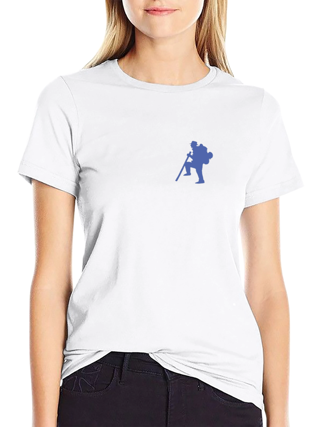 Black Hiking Graphic Tee - Outdoor Adventure Ready
