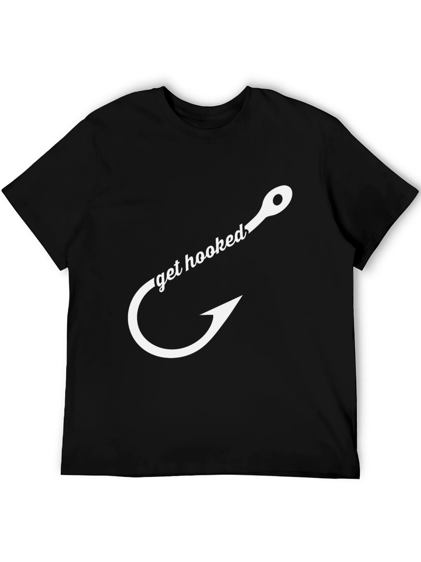 Get Hooked Fishing T-Shirt - Stylish Angler Tee
