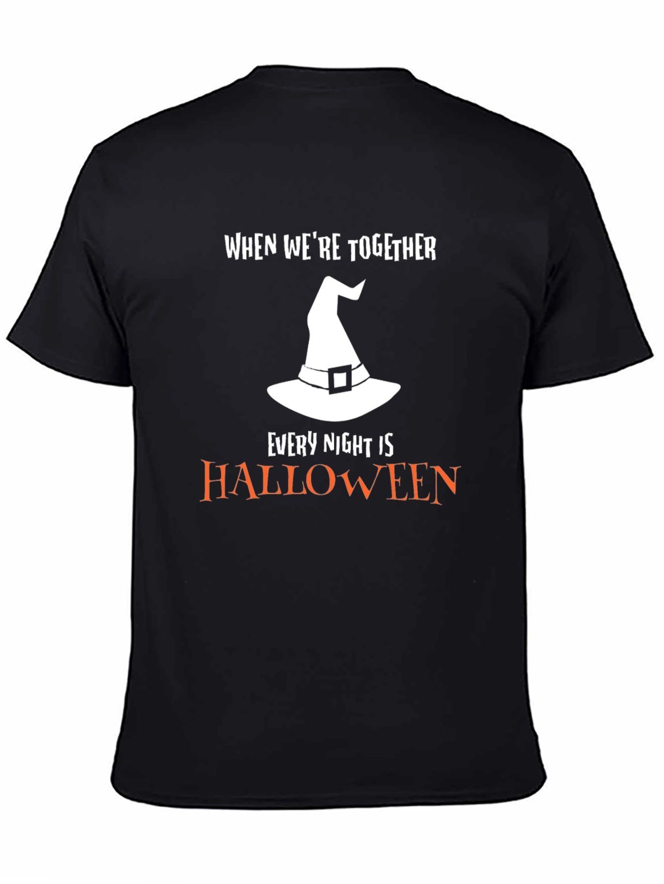 Halloween Couple T-Shirt - Every Night is Halloween