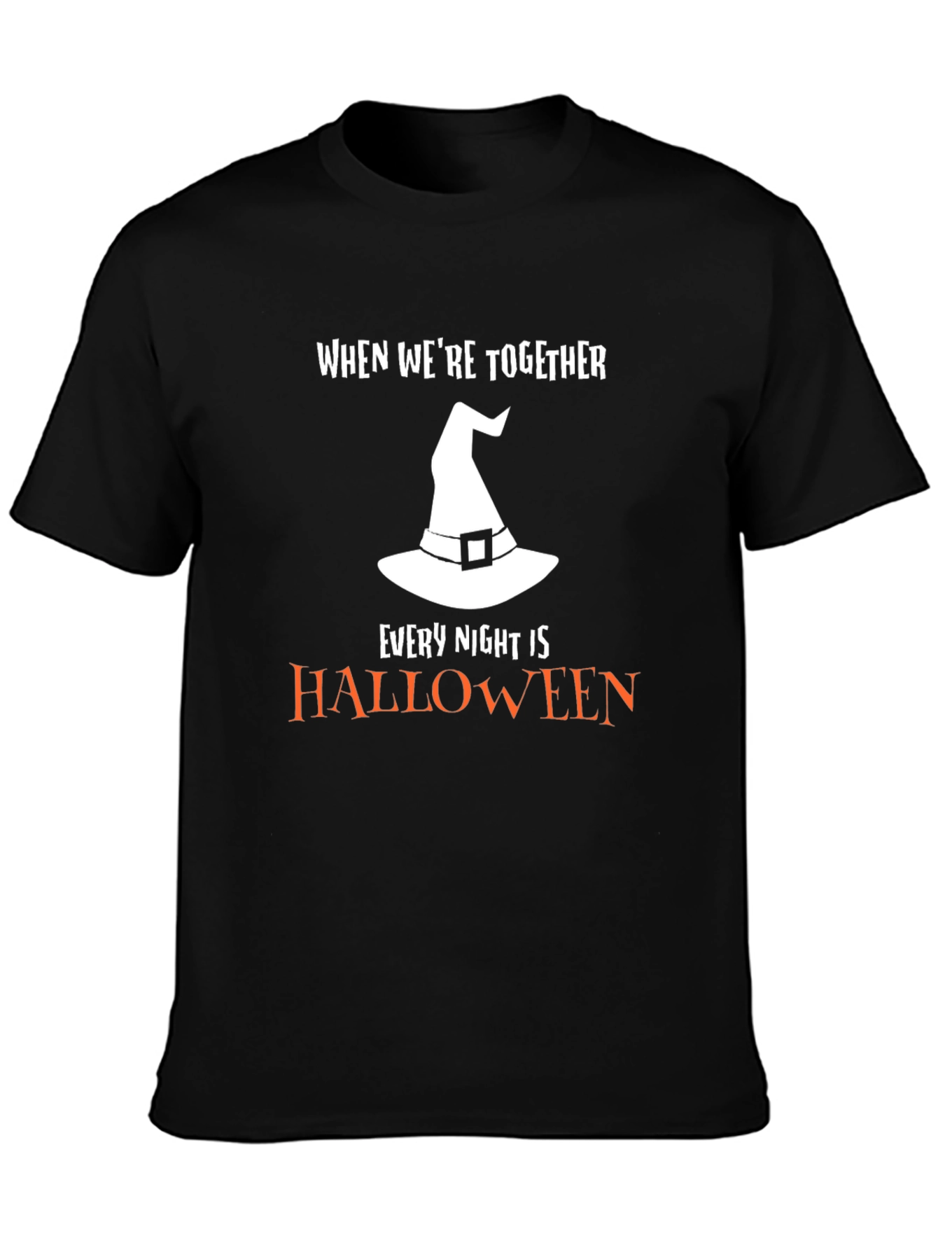 Halloween Couple T-Shirt - Every Night is Halloween