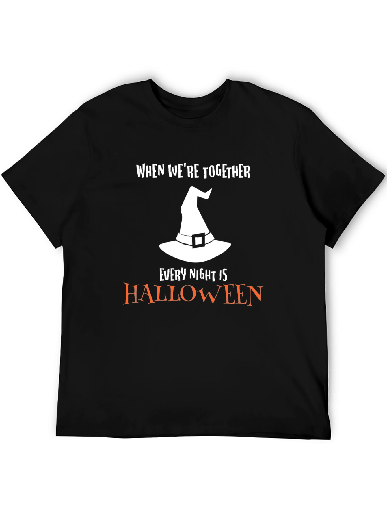 Halloween Couple T-Shirt - Every Night is Halloween