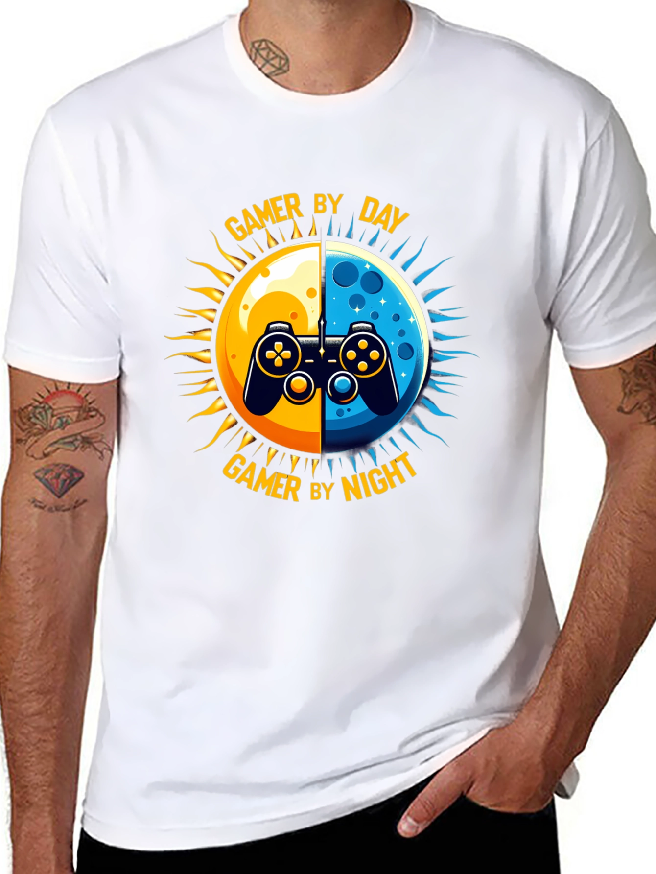 Gamer Day & Night T-Shirt
