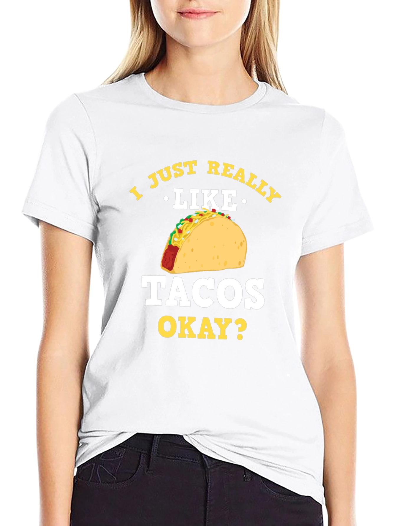 Taco Lover T-Shirt - I Just Really Like Tacos
