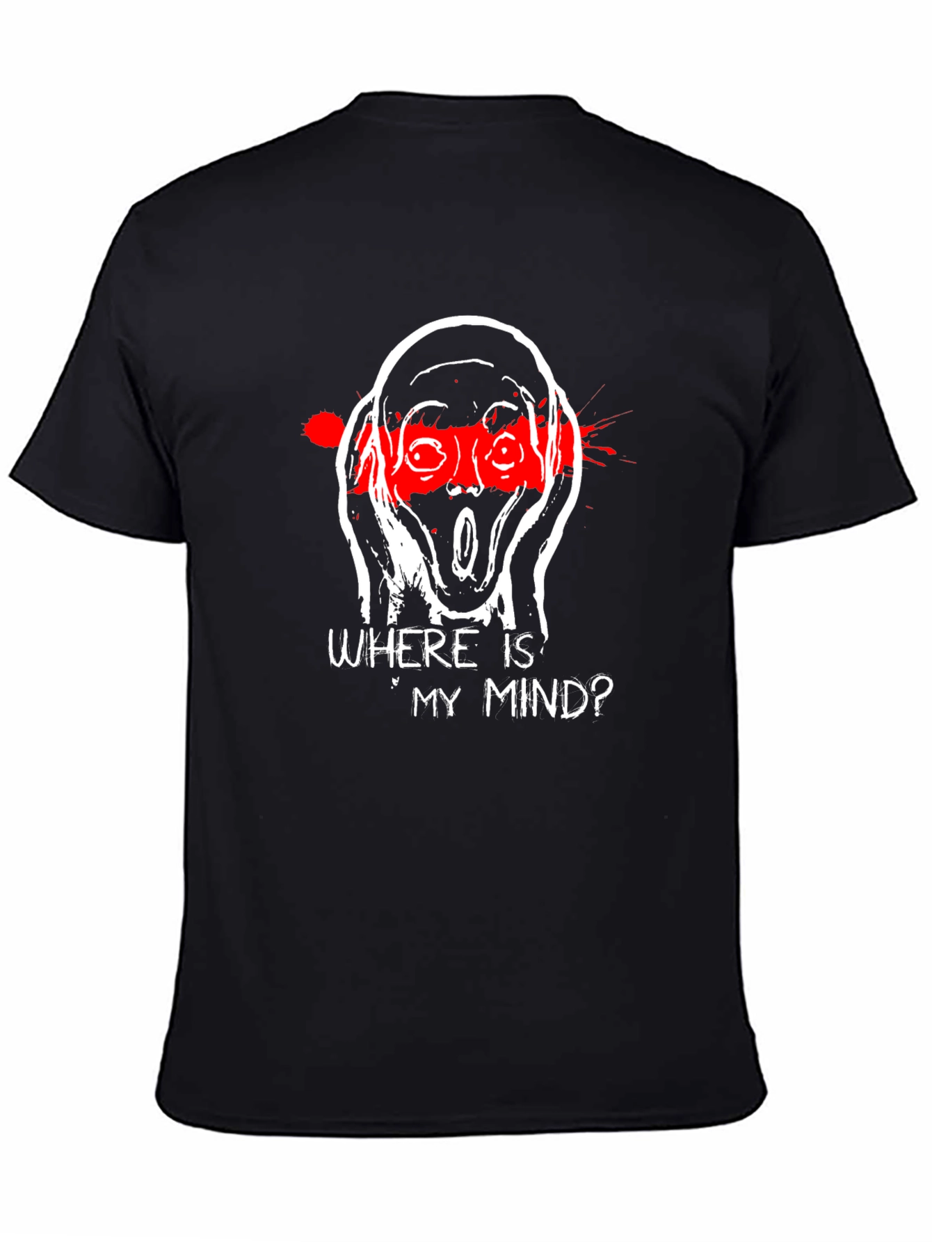 Scream Where Is My Mind? Graphic T-Shirt