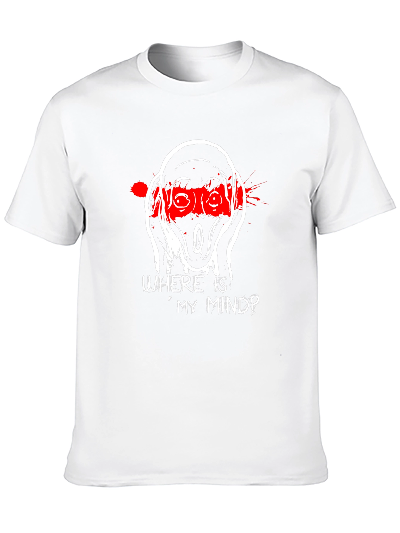 Scream Where Is My Mind? Graphic T-Shirt