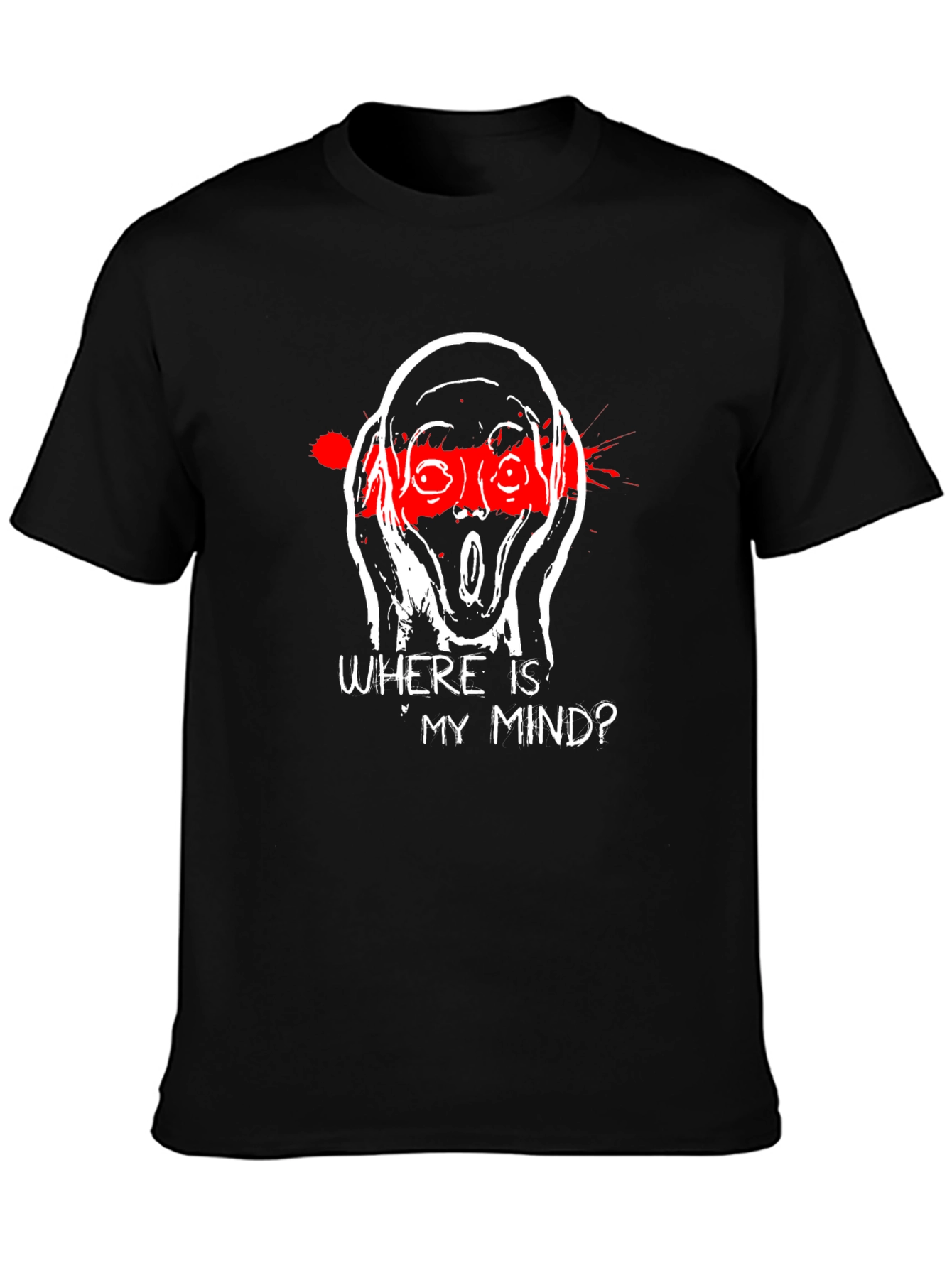 Scream Where Is My Mind? Graphic T-Shirt