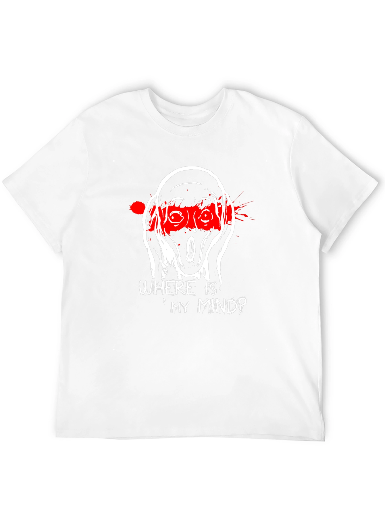 Scream Where Is My Mind? Graphic T-Shirt