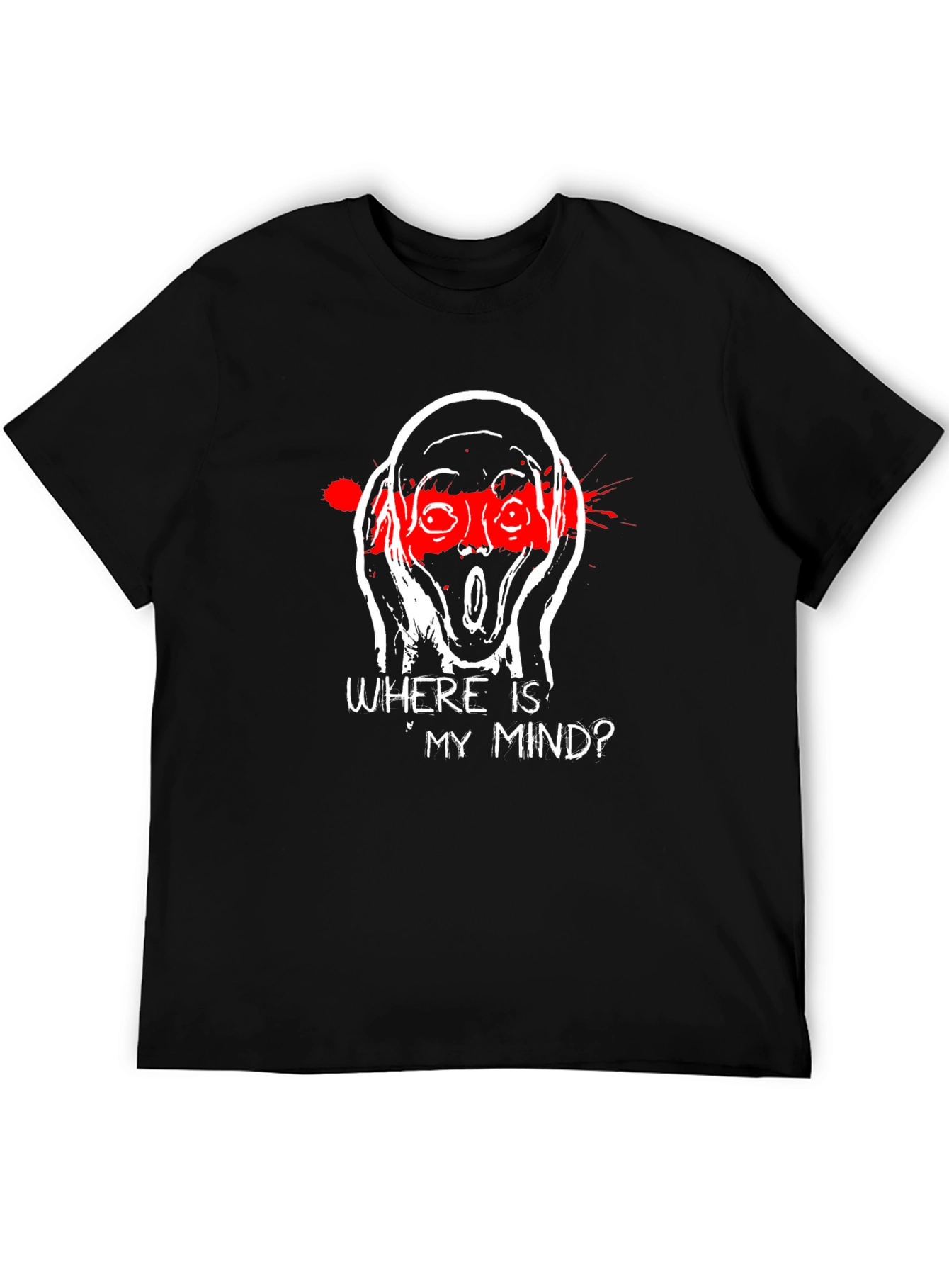 Scream Where Is My Mind? Graphic T-Shirt