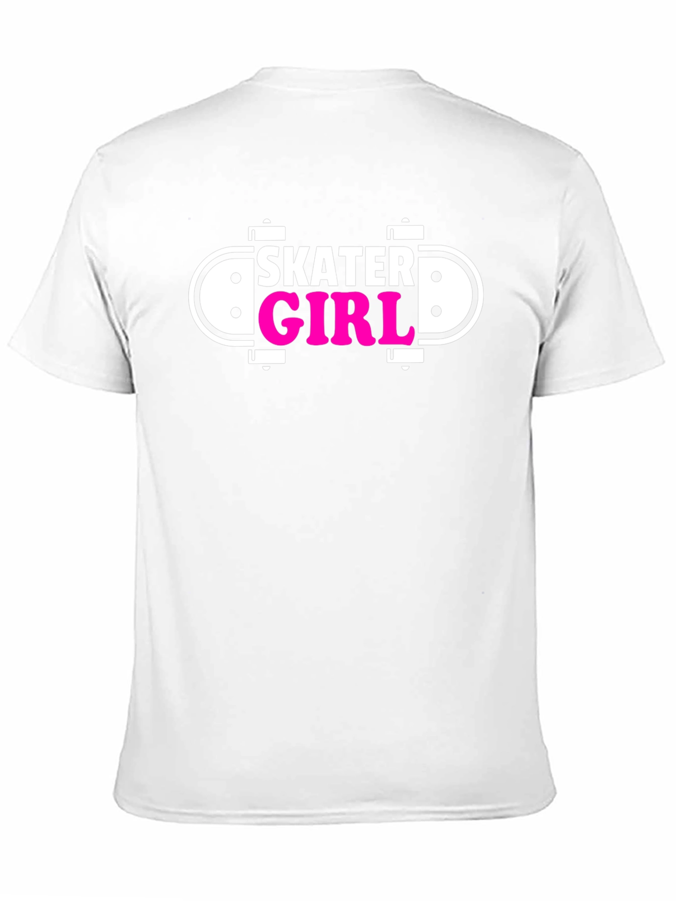 Skater Girl Black Graphic Tee