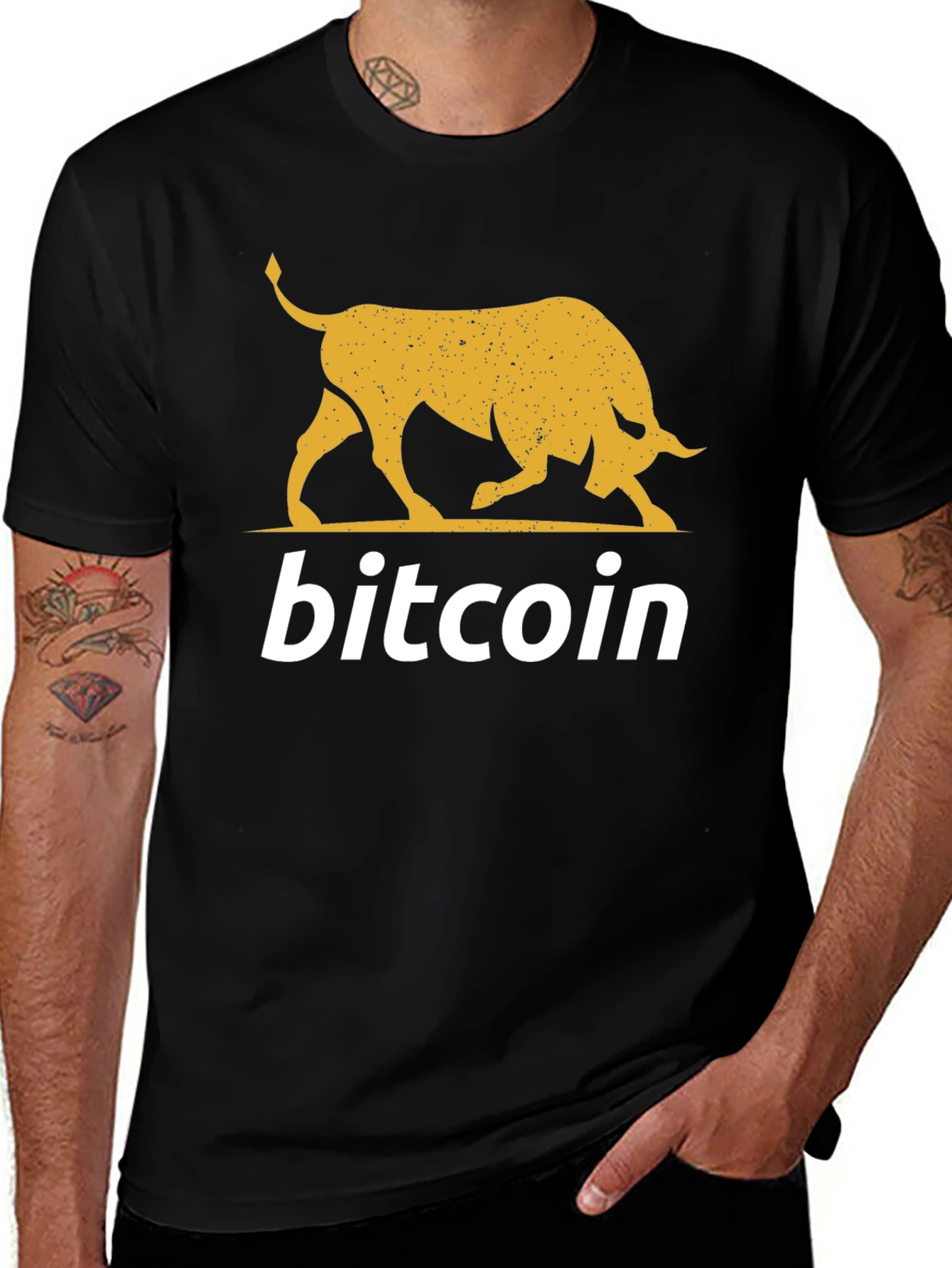 Bitcoin Bull T-Shirt - Crypto Investor Tee