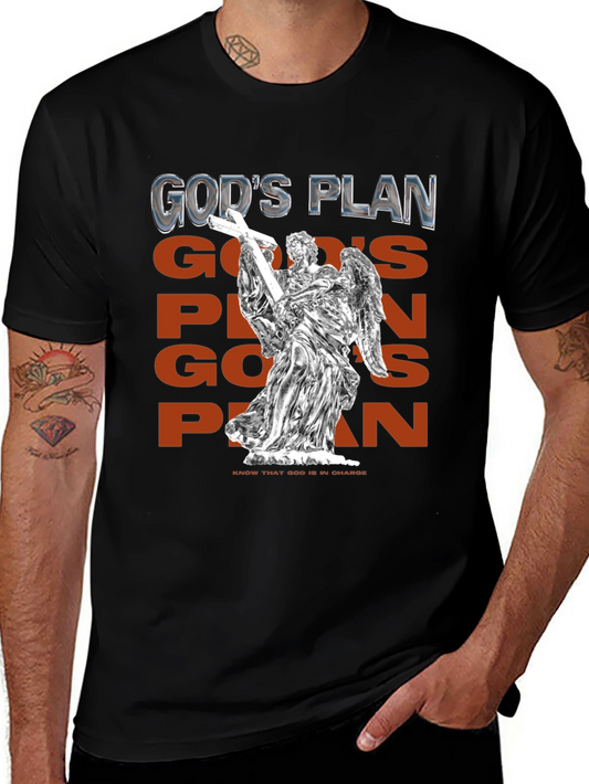 Gods Plan Graphic Tee - Religious Inspired T-Shirt