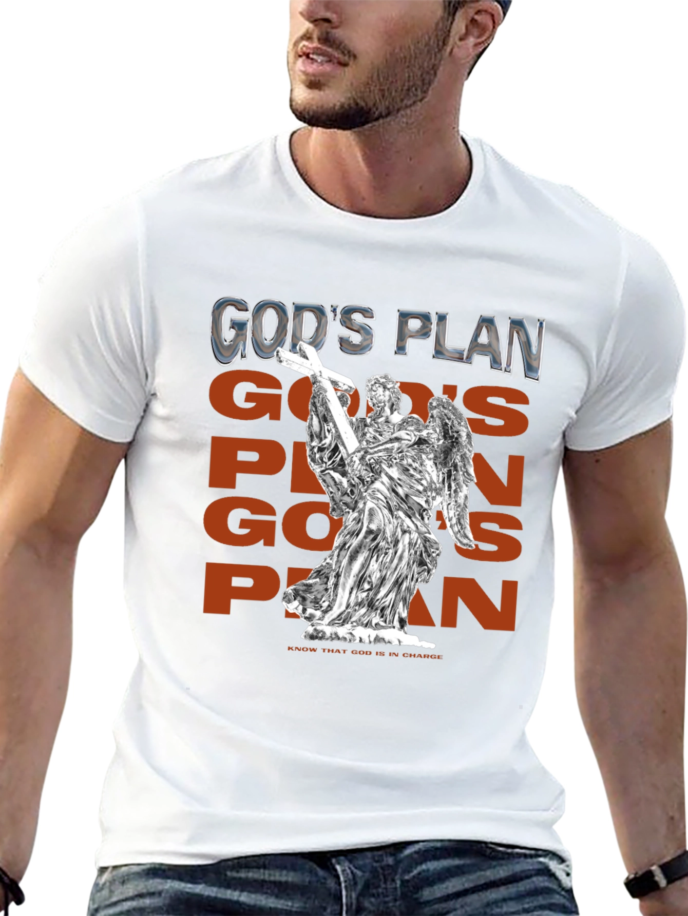 Gods Plan Graphic Tee - Religious Inspired T-Shirt