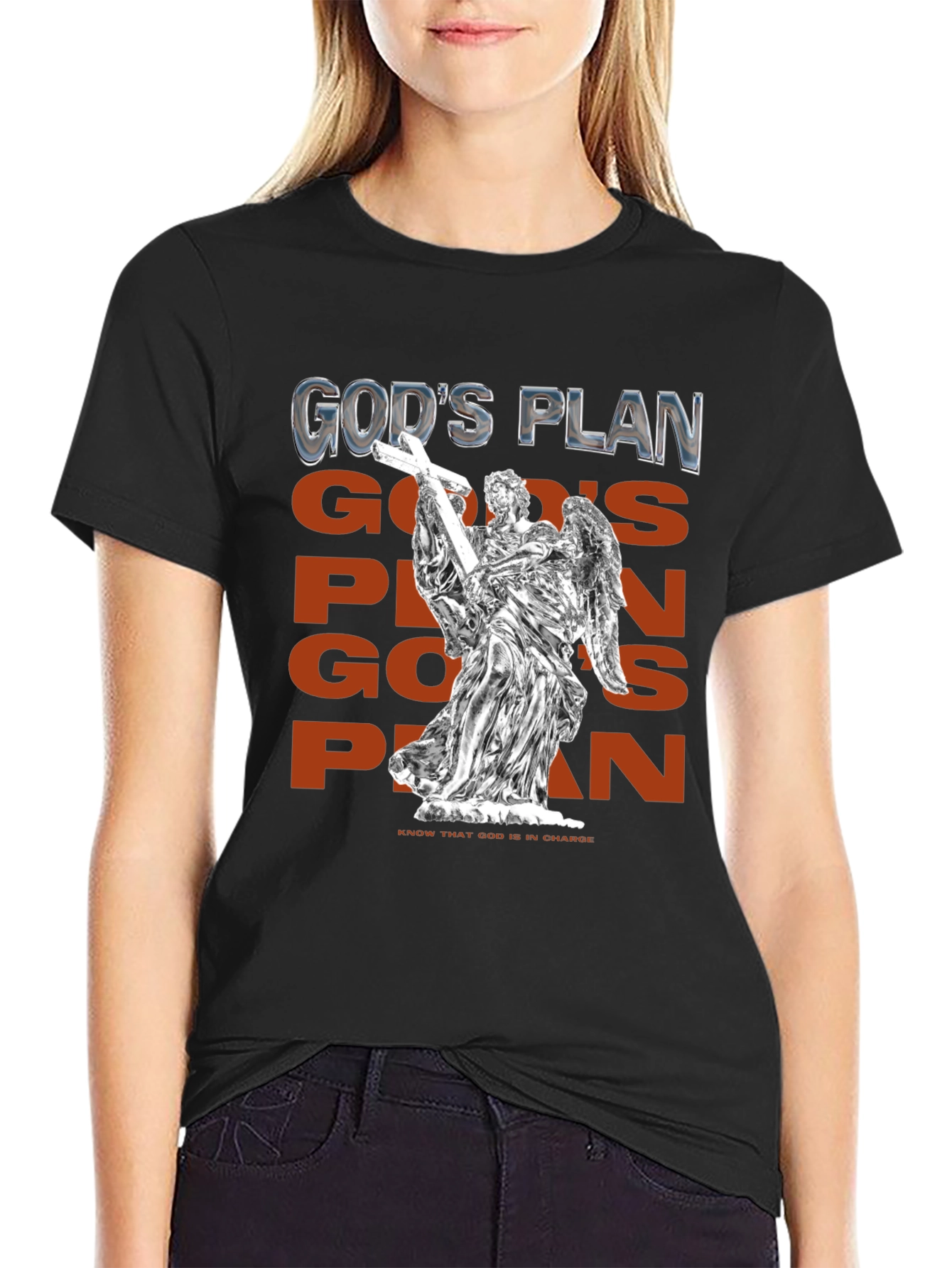 Gods Plan Graphic Tee - Religious Inspired T-Shirt