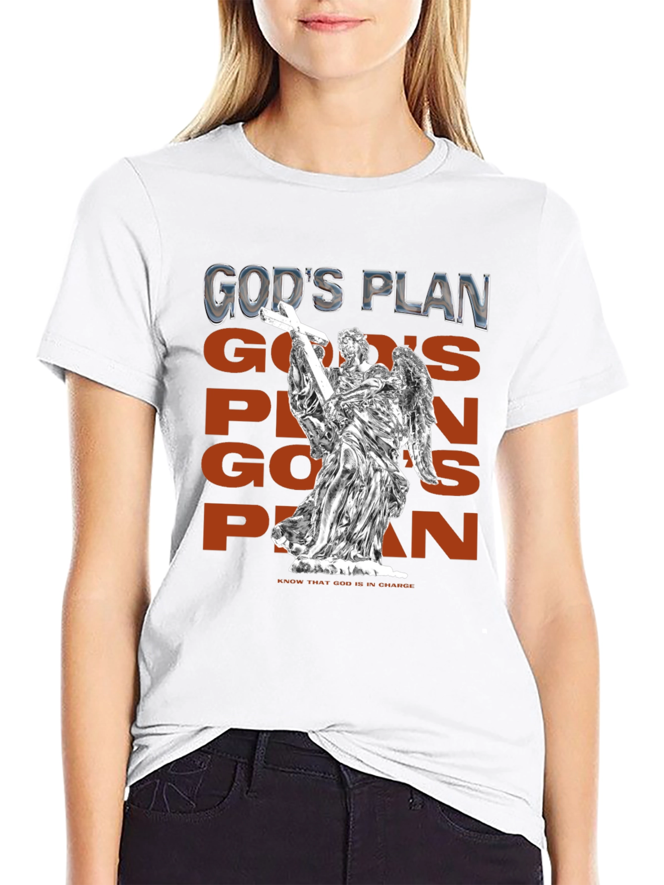 Gods Plan Graphic Tee - Religious Inspired T-Shirt