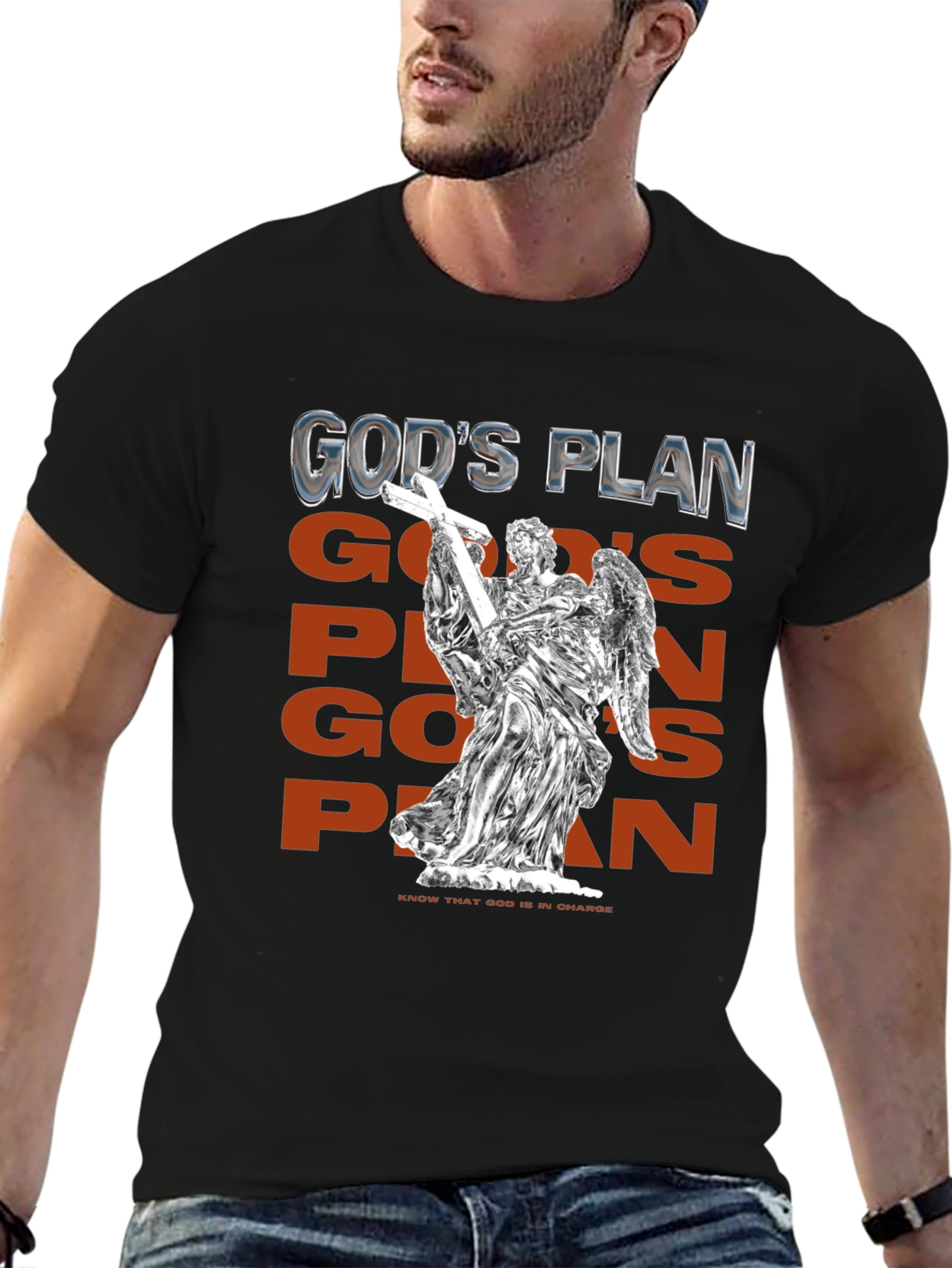 Gods Plan Graphic Tee - Religious Inspired T-Shirt