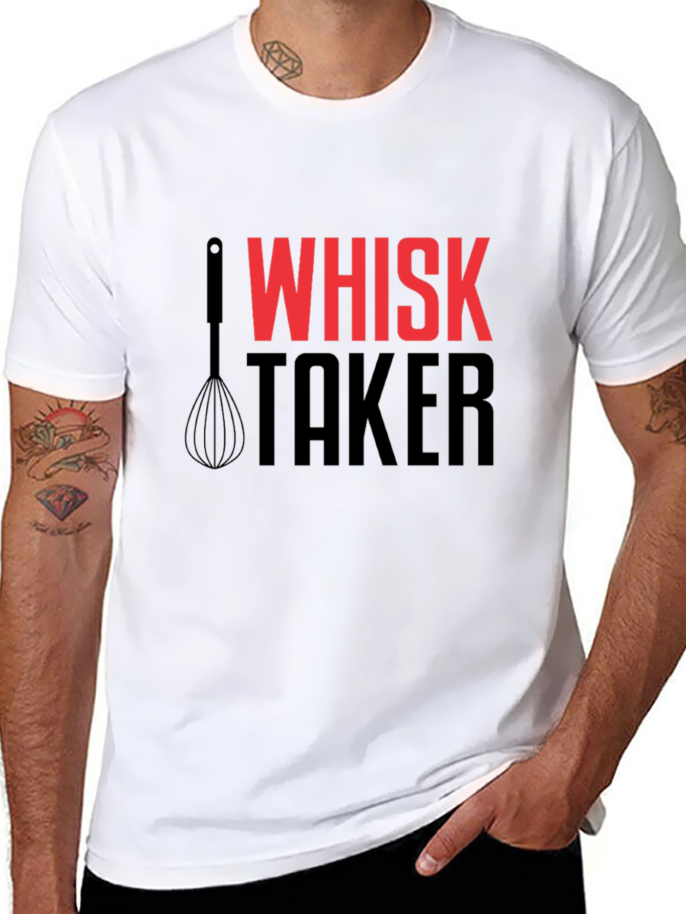 Whisk Taker Funny Chef T-Shirt