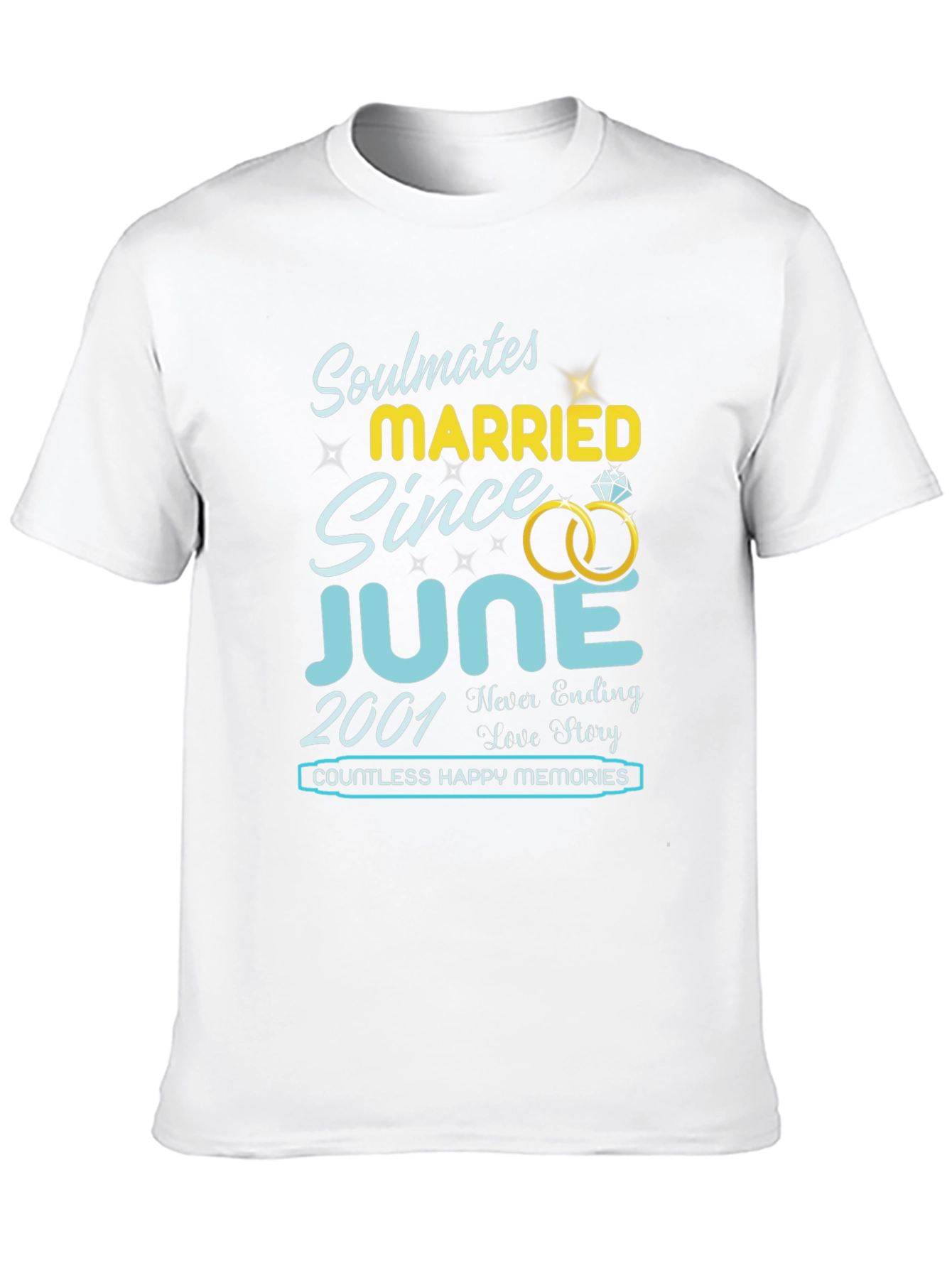 Soulmates Married Since June 2001 T-Shirt