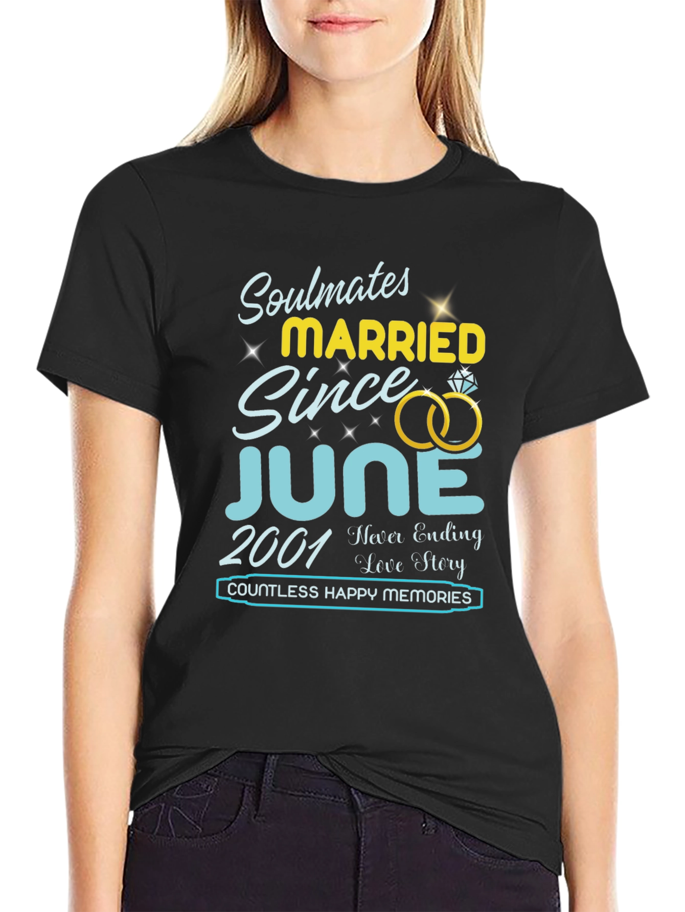 Soulmates Married Since June 2001 T-Shirt