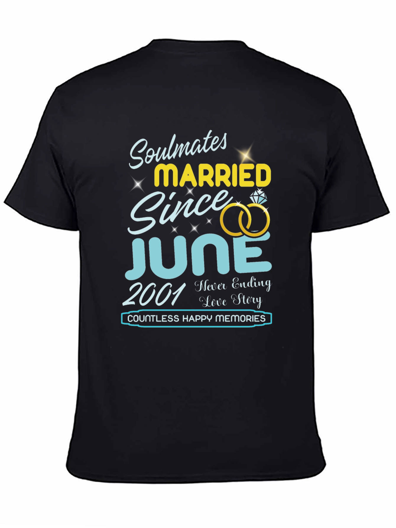 Soulmates Married Since June 2001 T-Shirt