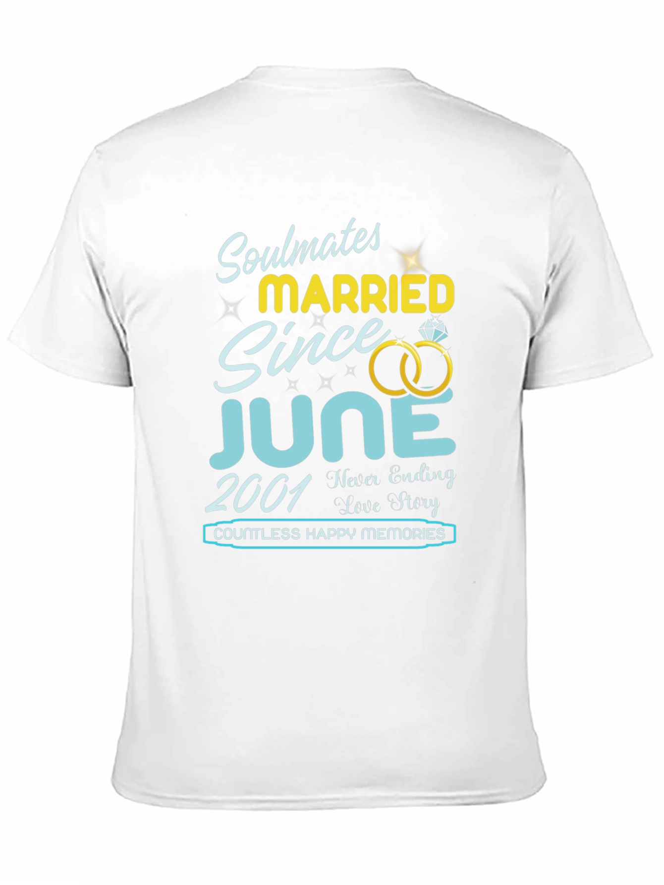 Soulmates Married Since June 2001 T-Shirt