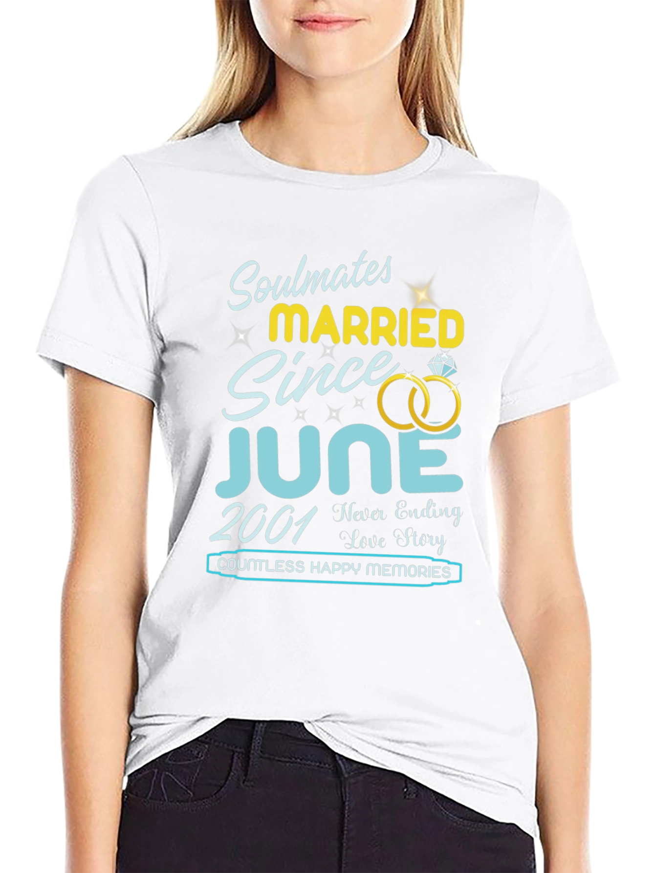 Soulmates Married Since June 2001 T-Shirt