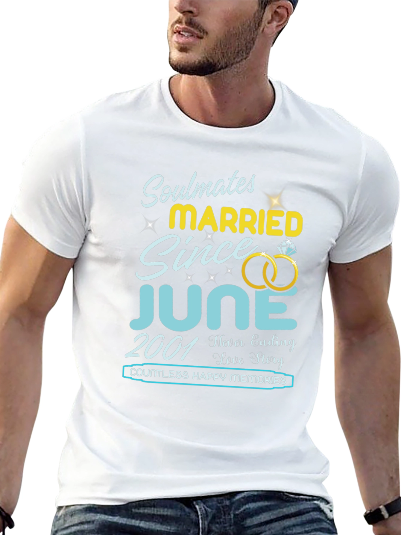Soulmates Married Since June 2001 T-Shirt
