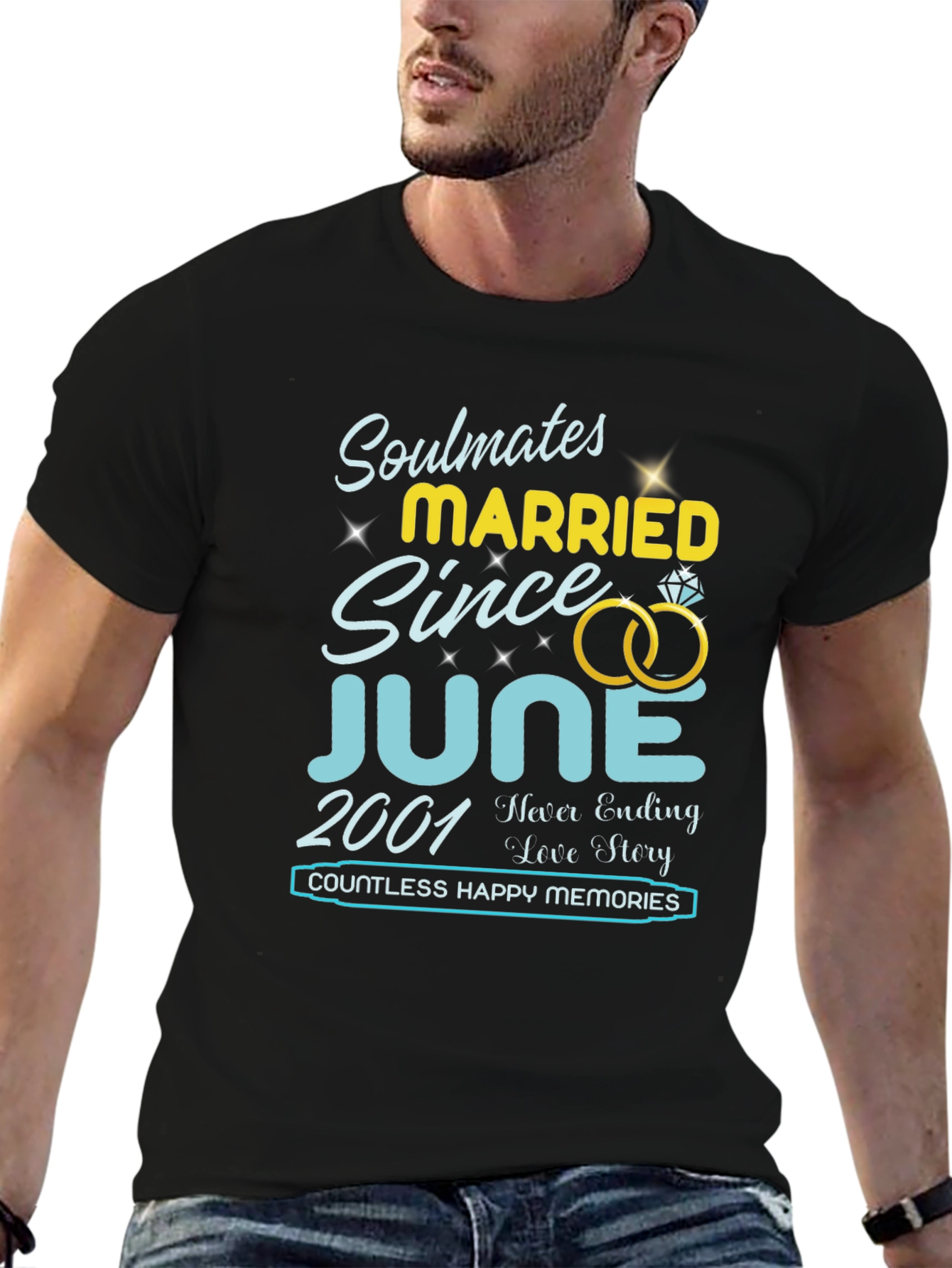 Soulmates Married Since June 2001 T-Shirt