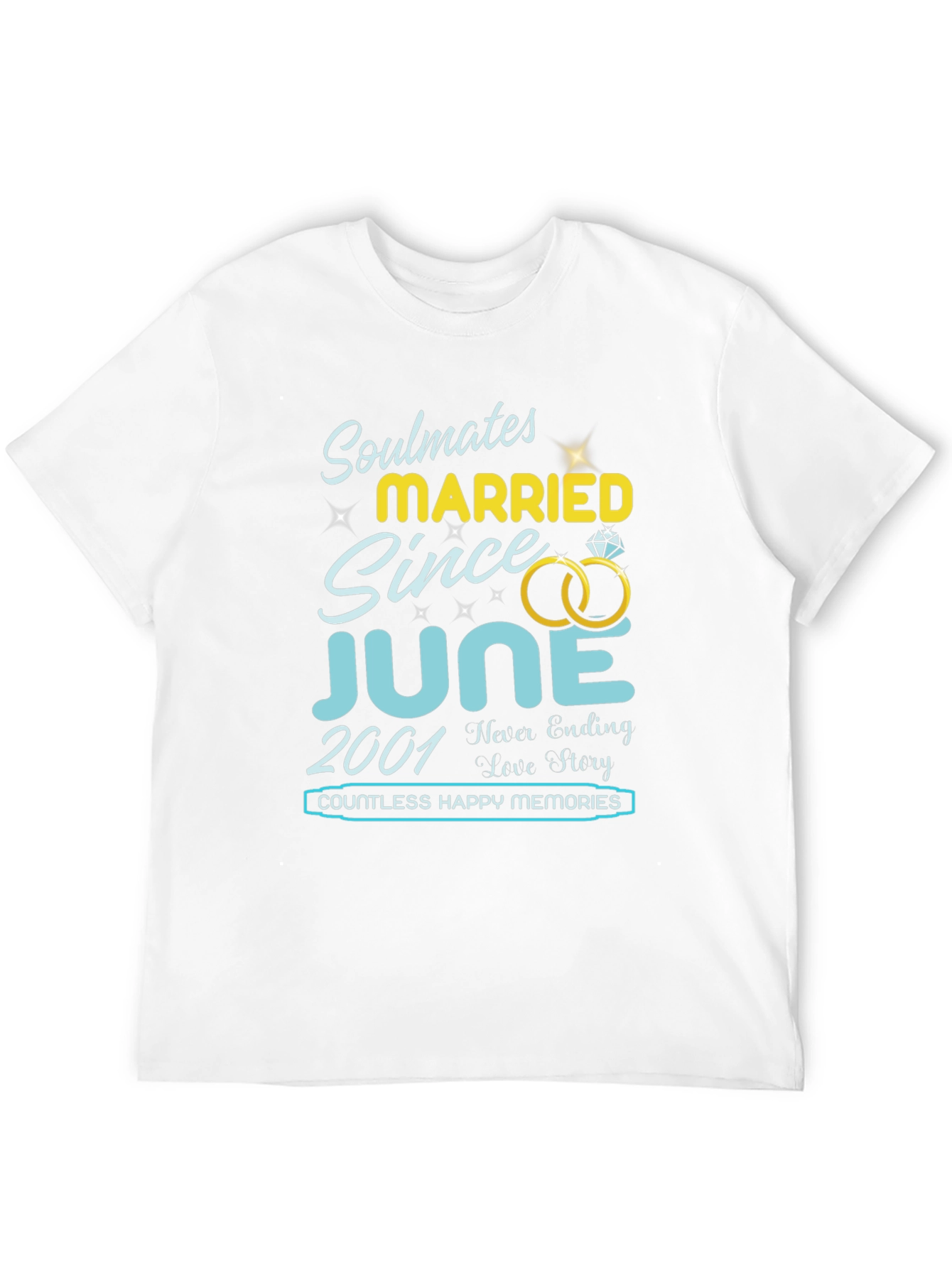 Soulmates Married Since June 2001 T-Shirt