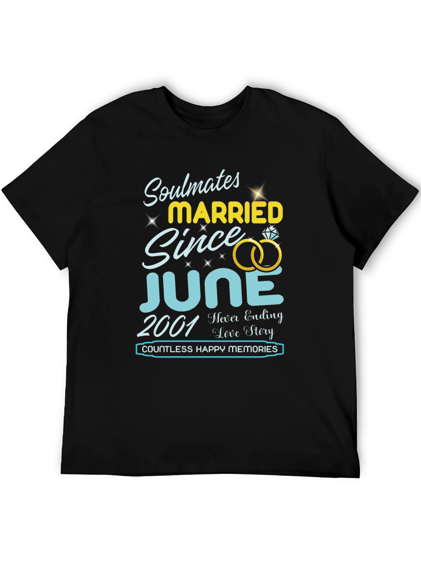 Soulmates Married Since June 2001 T-Shirt