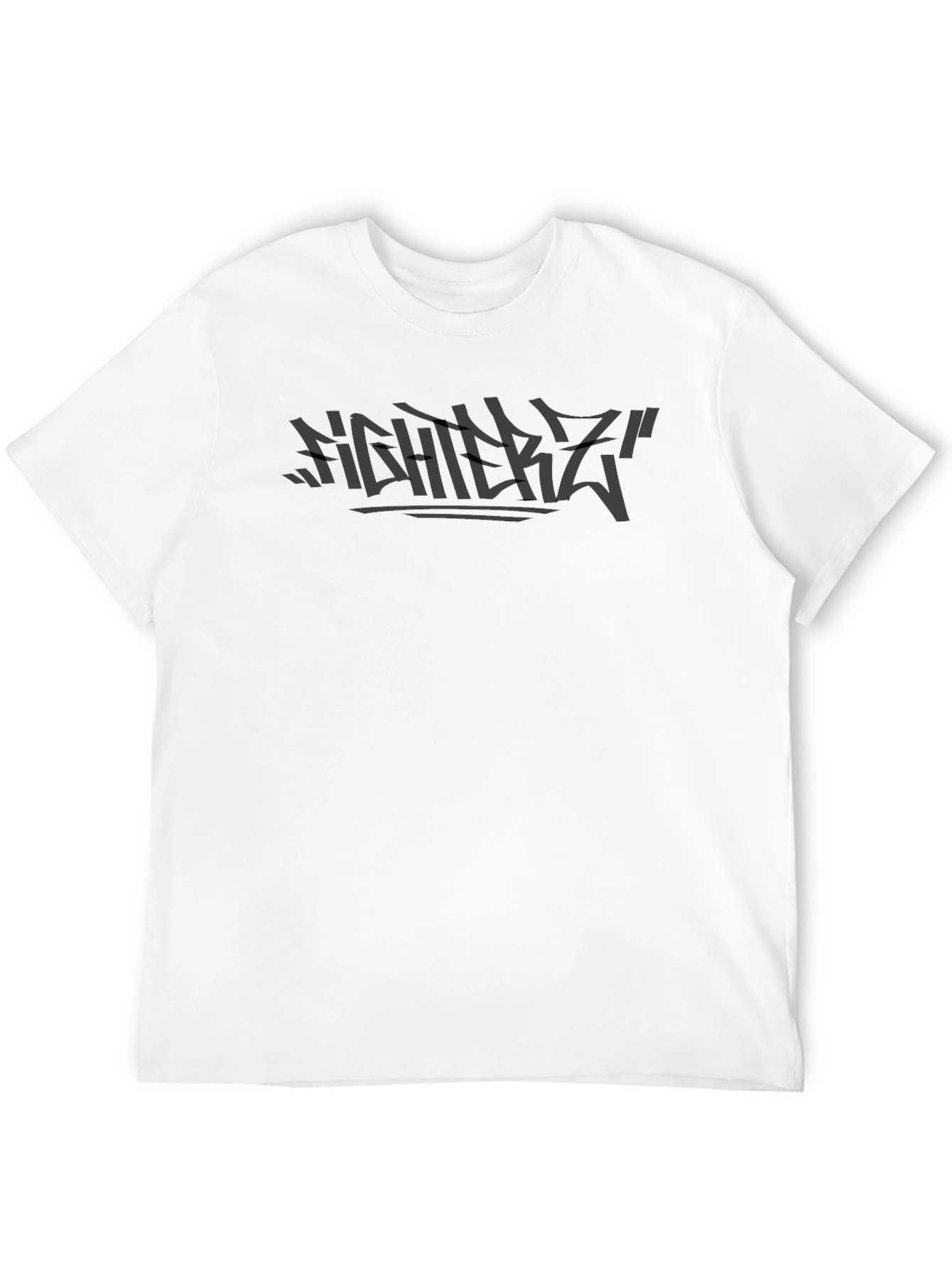 FighterZ Black Graphic Tee - Stylish Comfort