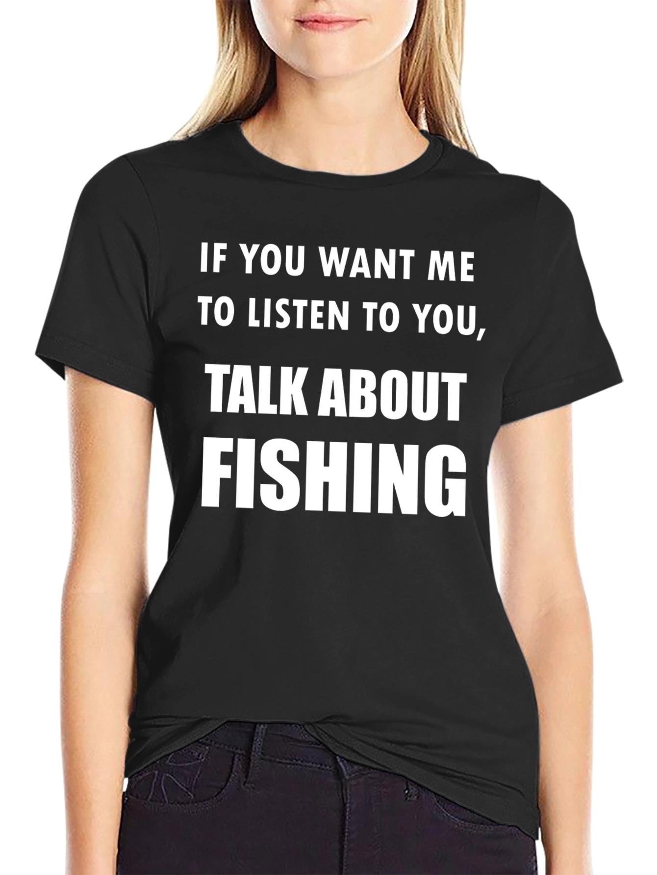 Talk About Fishing T-Shirt - Funny Angler Tee