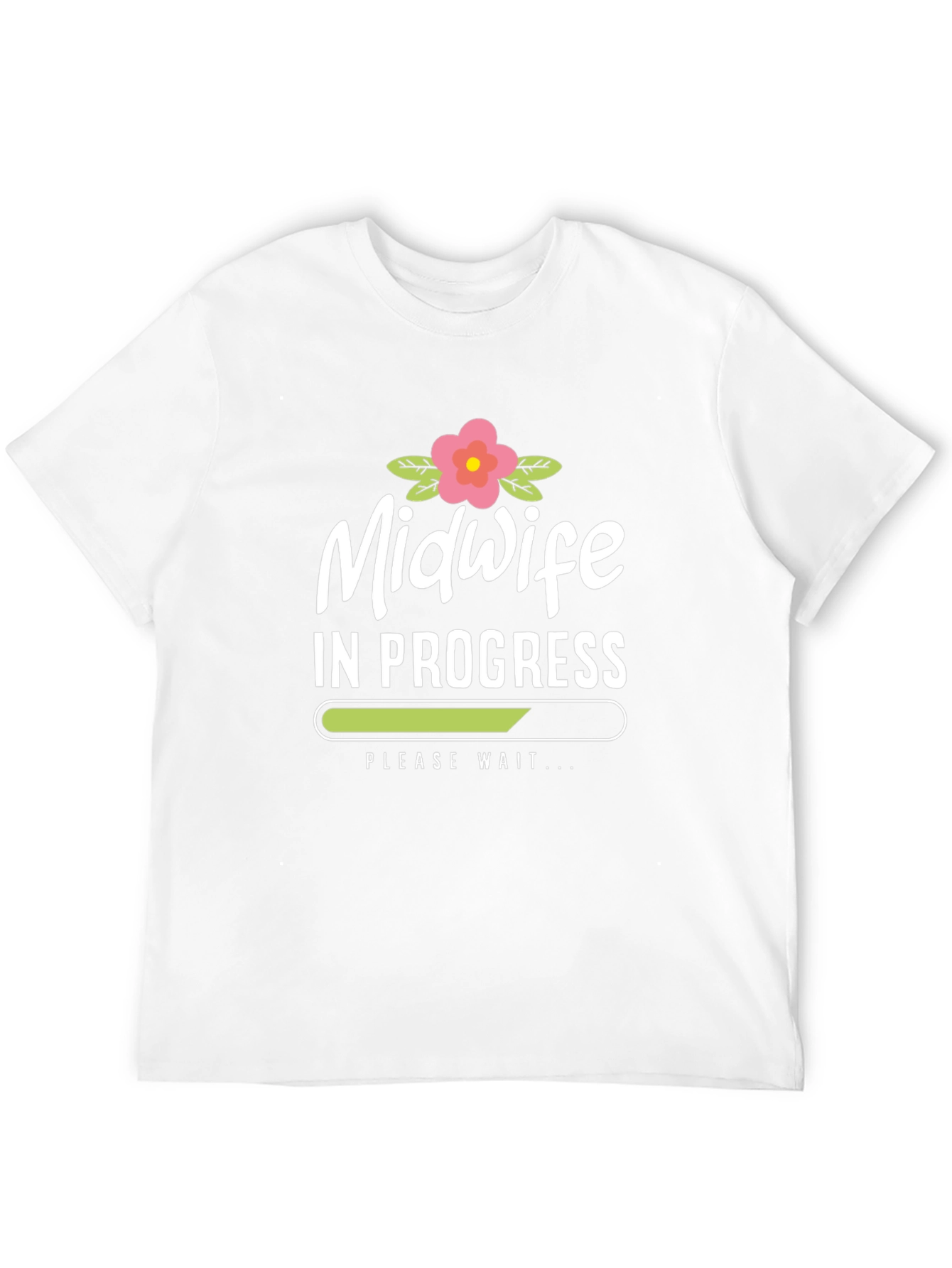 Midwife In Progress Black T-Shirt