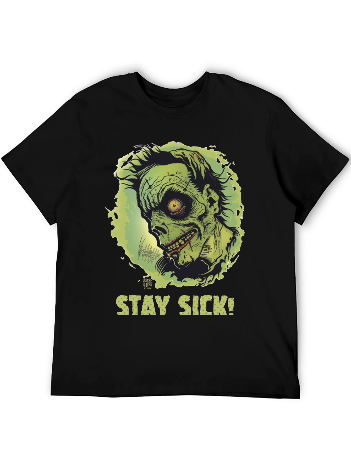 Stay Sick Zombie Graphic T-Shirt