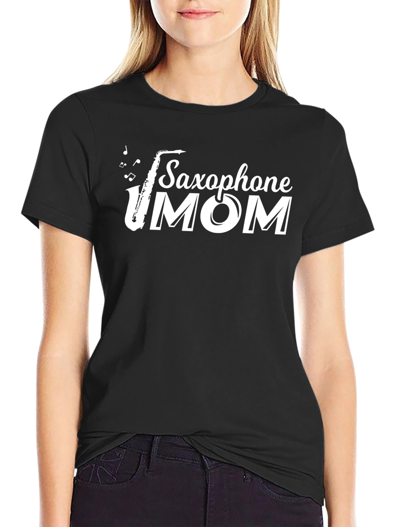 Saxophone Mom T-Shirt - Music Lover Tee