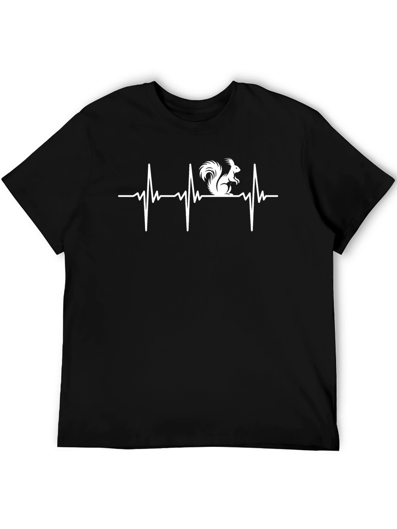 Squirrel Heartbeat T-Shirt - Novelty Graphic Tee