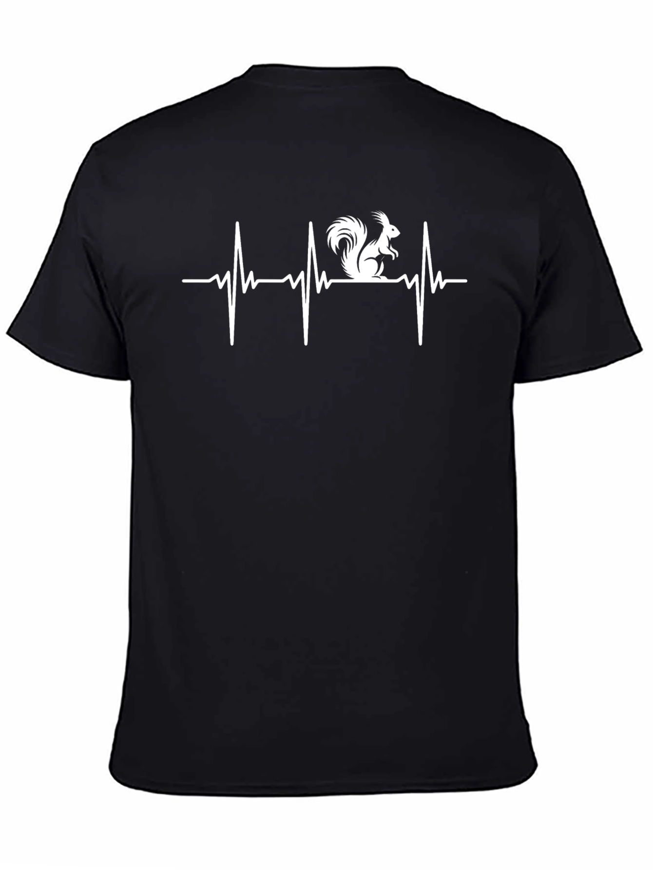 Squirrel Heartbeat T-Shirt - Novelty Graphic Tee