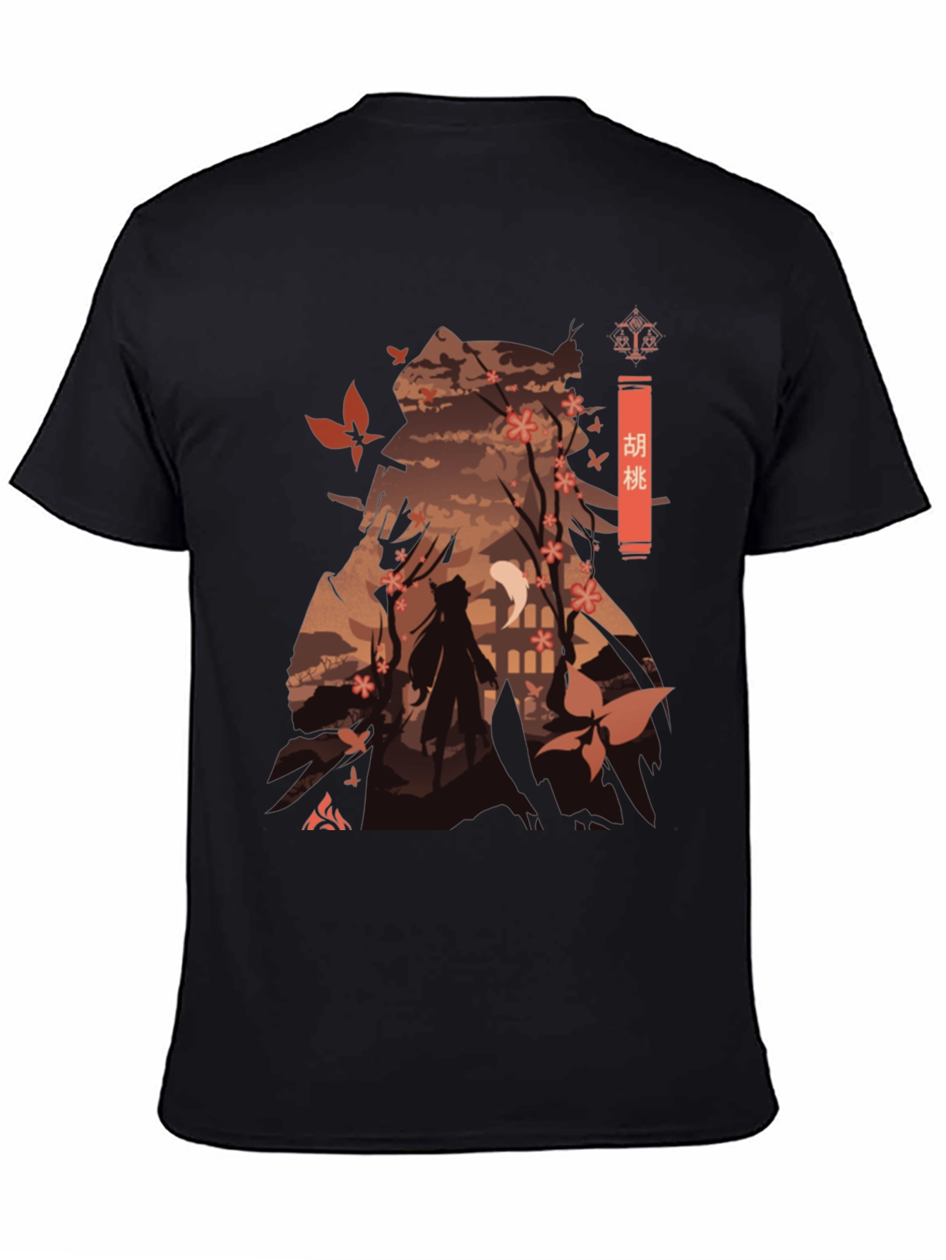 Hu Tao Genshin Impact T-Shirt Anime Graphic Tee