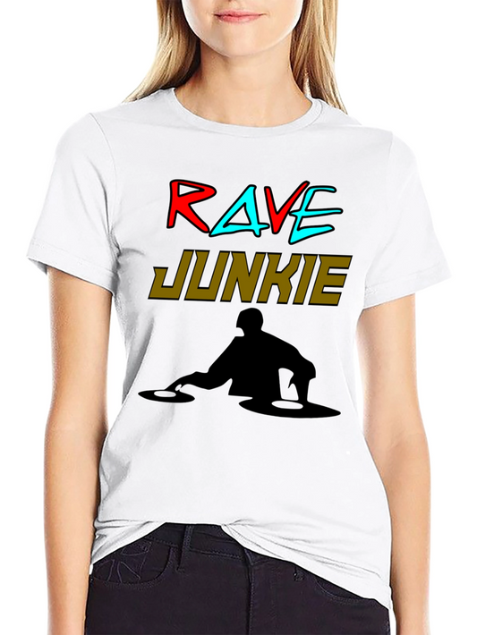 Rave Junkie DJ Graphic Tee
