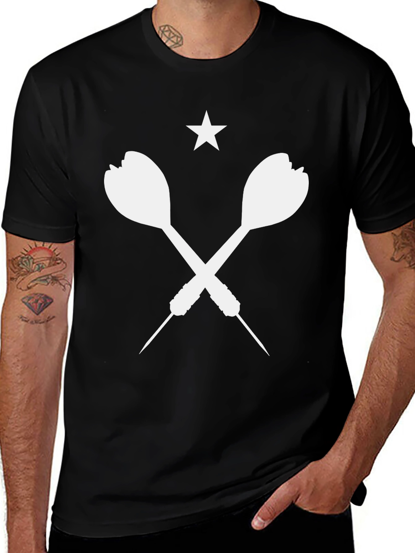 Darts Graphic T-Shirt - Modern Design