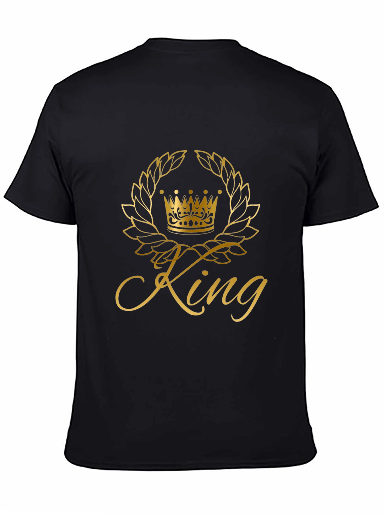 King Crown Graphic T-Shirt - Mens Black Tee