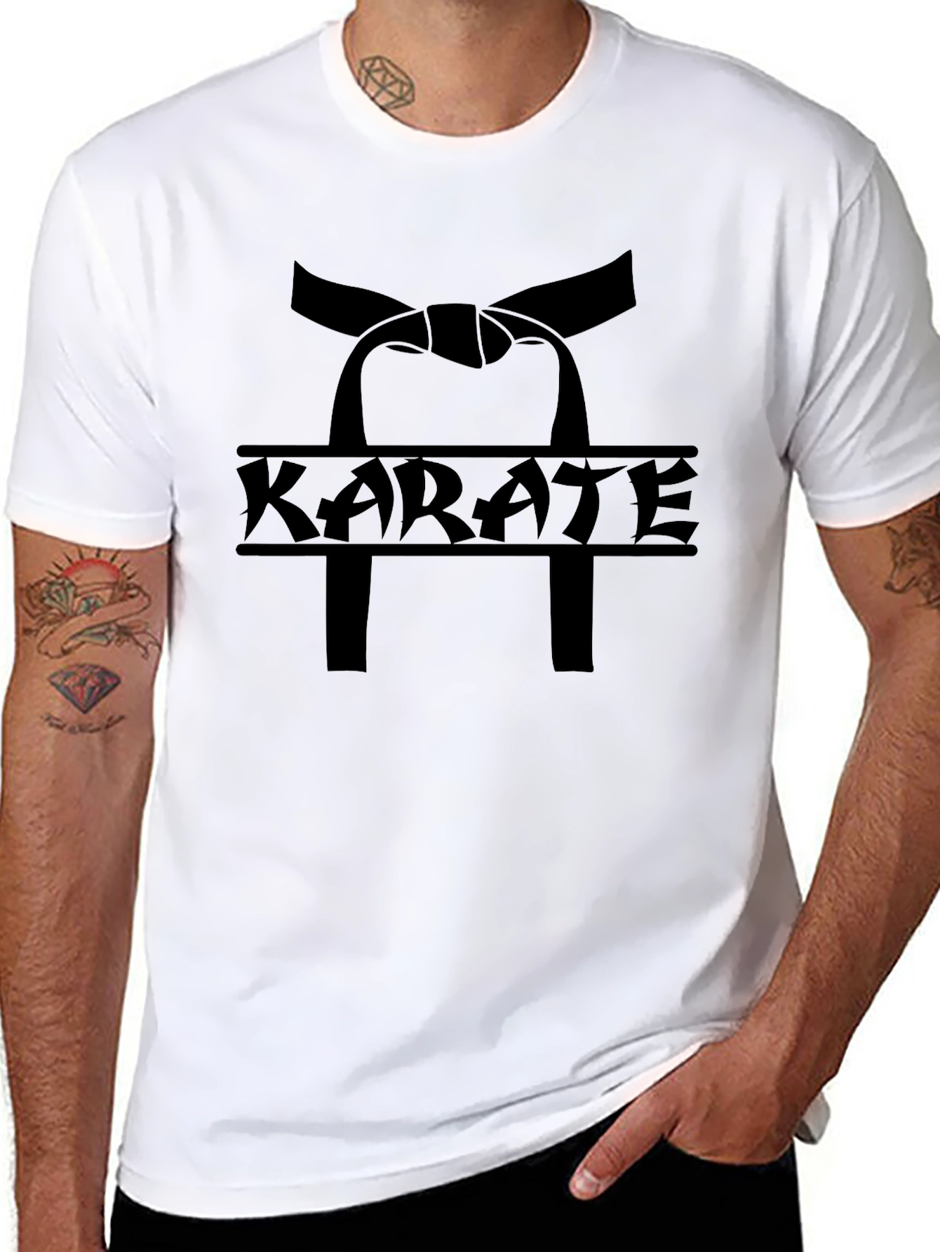 Karate Belt Graphic T-Shirt