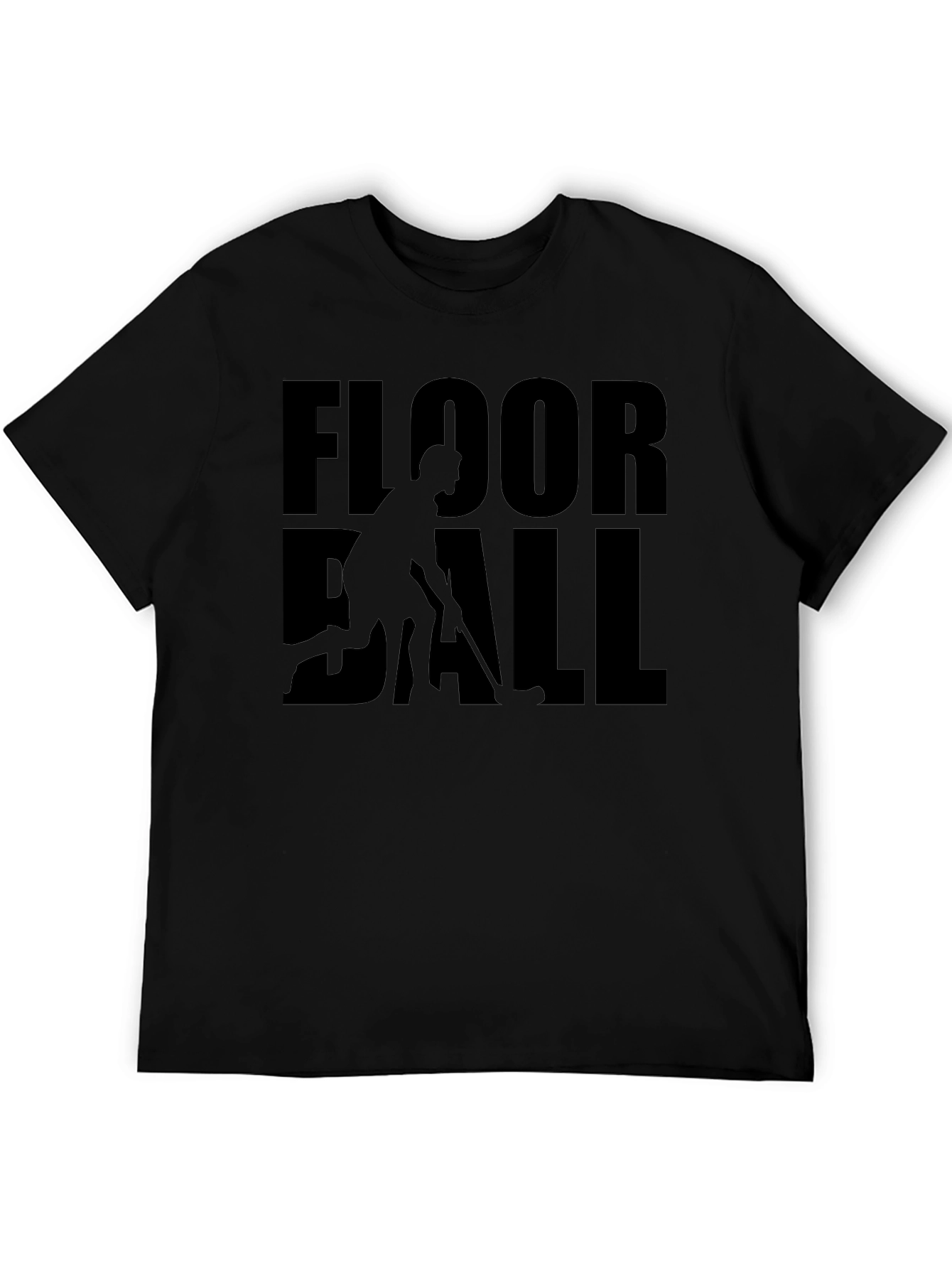 Floorball Player Graphic T-Shirt