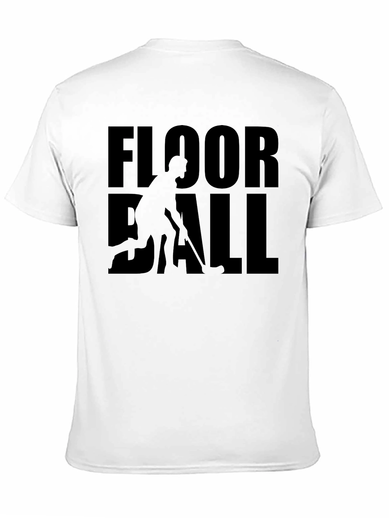 Floorball Player Graphic T-Shirt