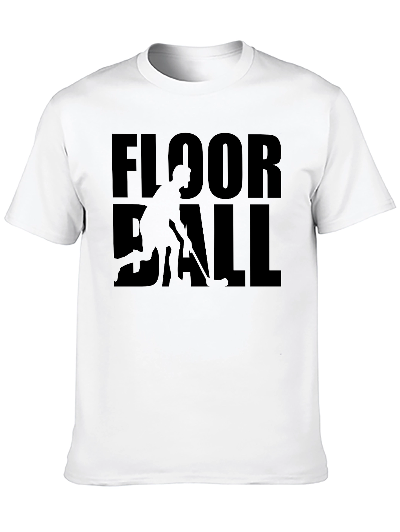 Floorball Player Graphic T-Shirt