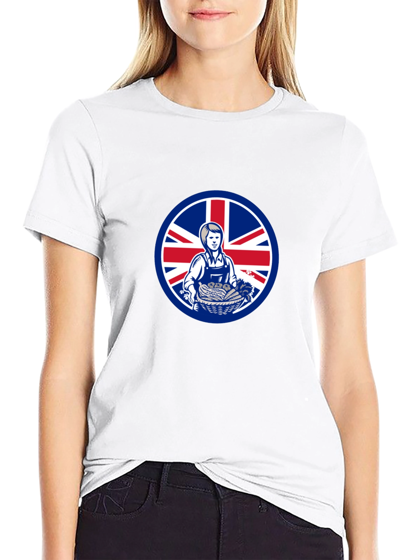 British Farmer T-Shirt - Union Jack UK Pride