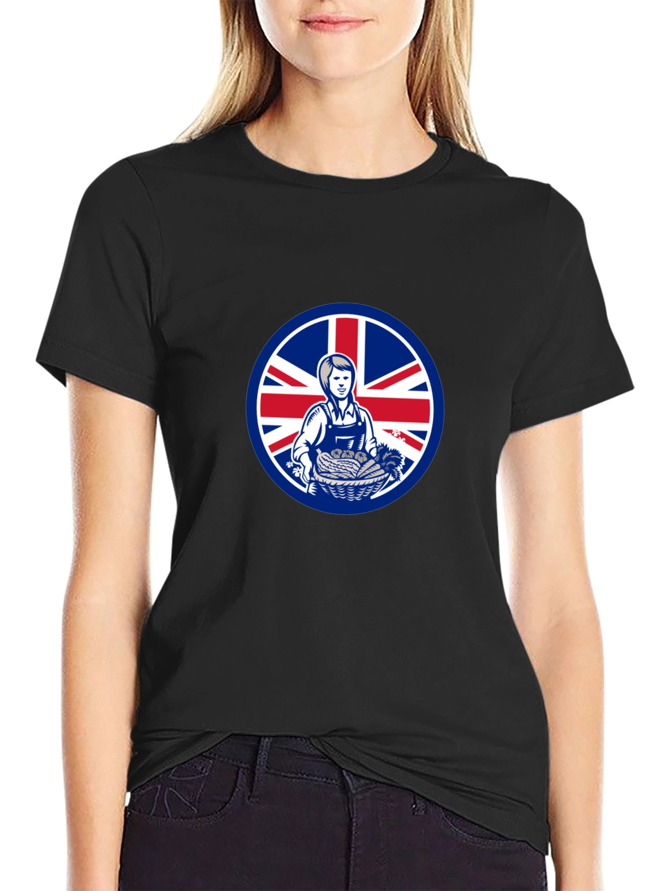 British Farmer T-Shirt - Union Jack UK Pride