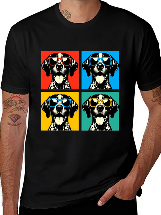 Cool Dog T-Shirt - Pop Art Dalmatian Tee