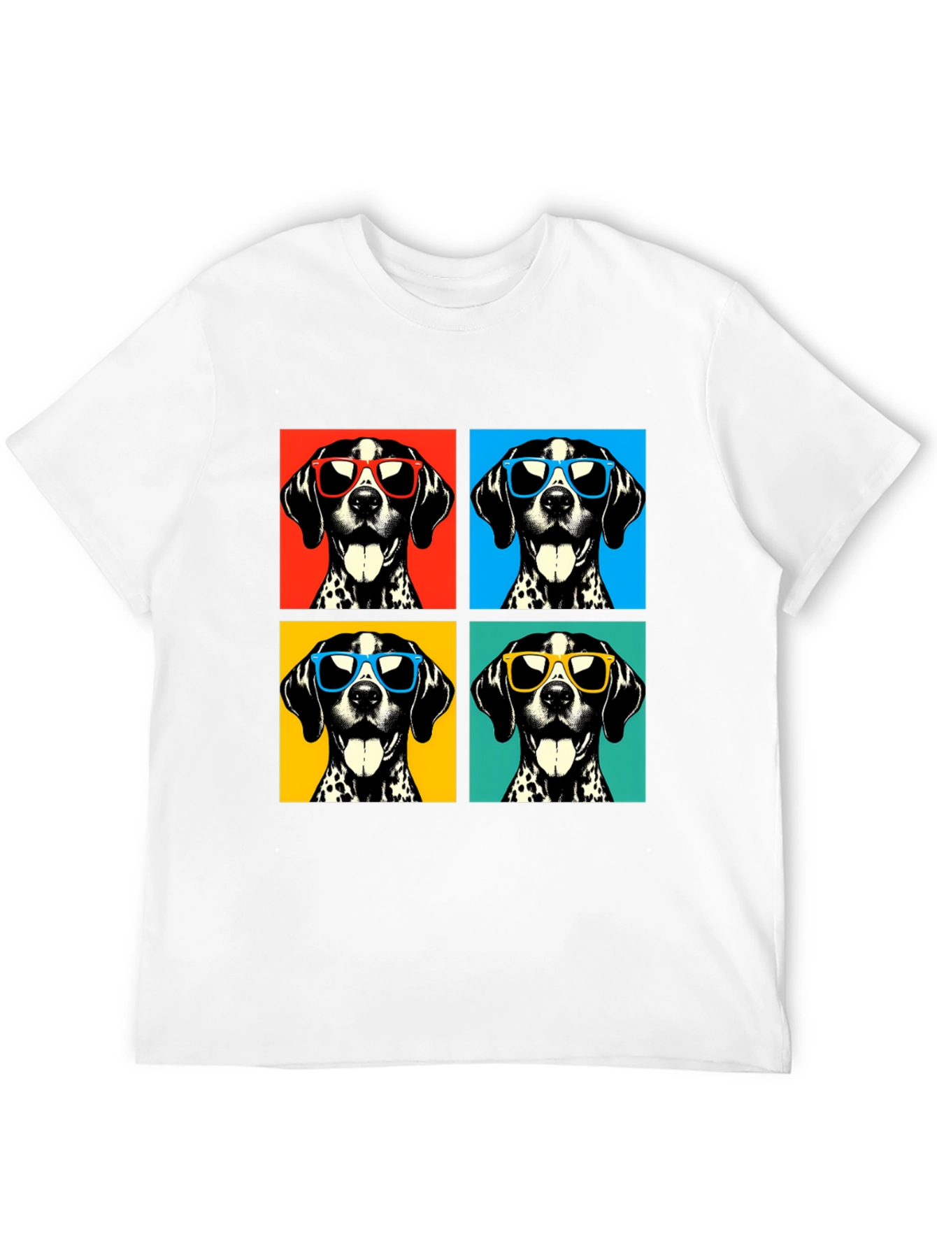 Cool Dog T-Shirt - Pop Art Dalmatian Tee