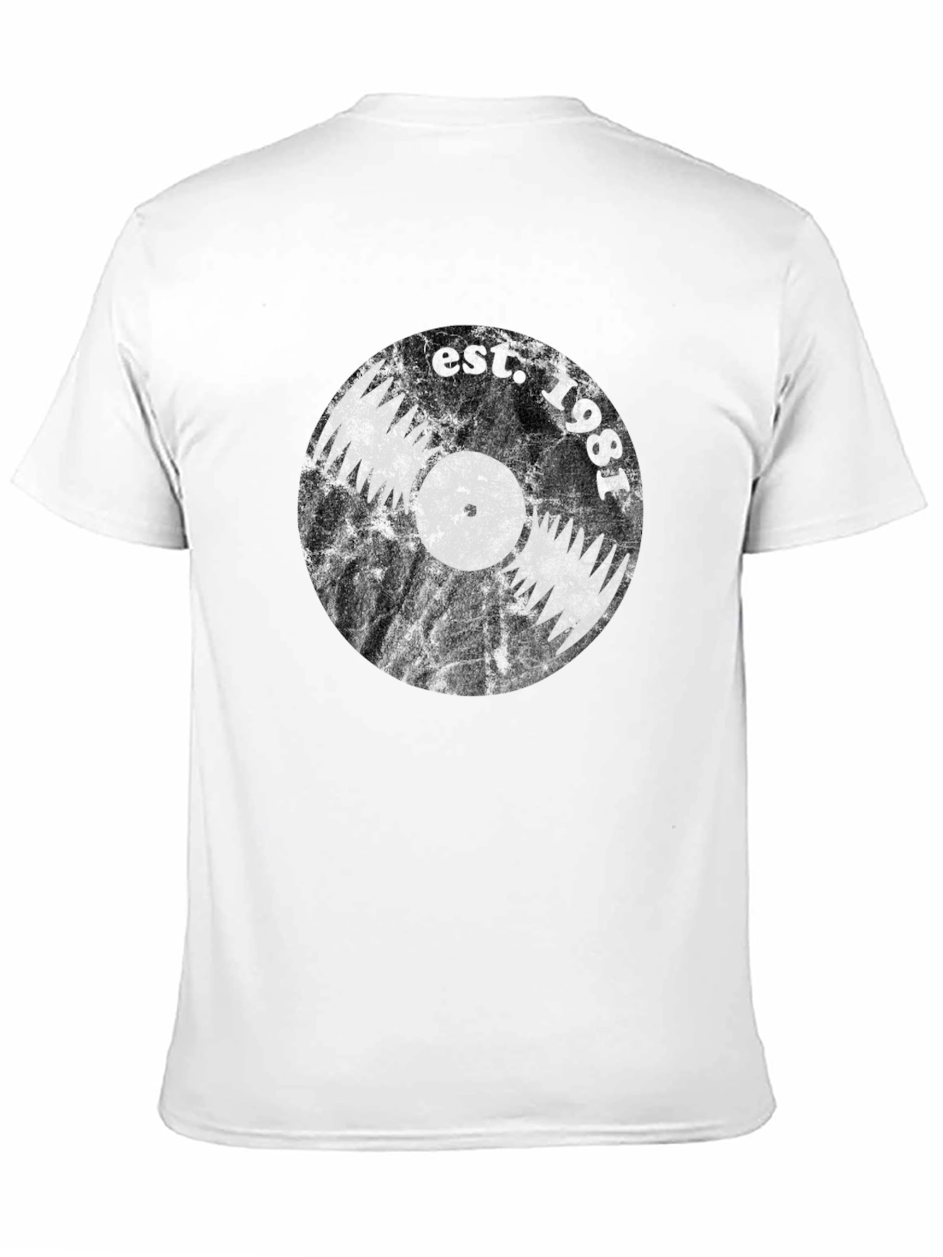 Est. 1981 Vinyl Record Graphic T-Shirt